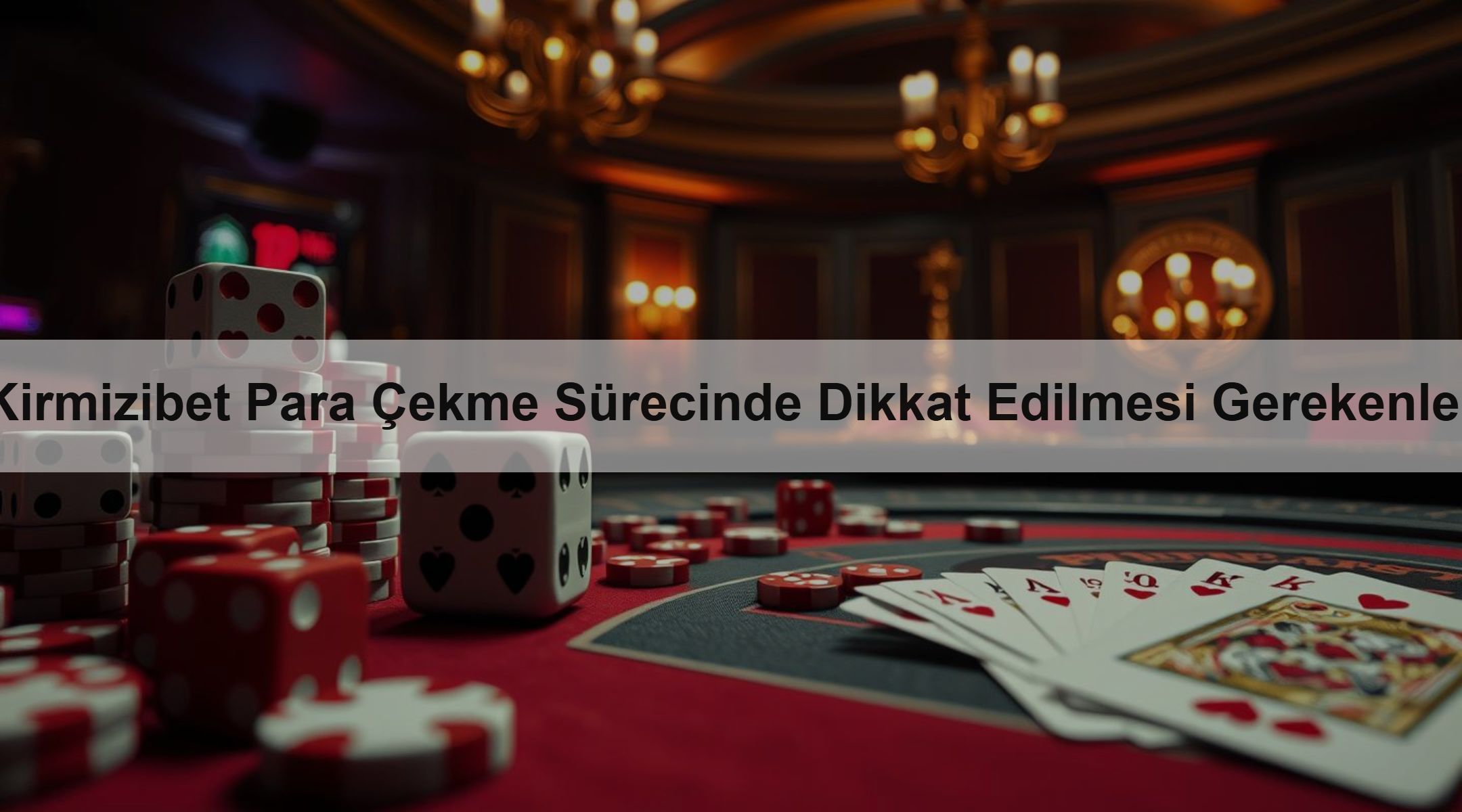 Kirmizibet Para Çekme Sürecinde Dikkat Edilmesi Gerekenler